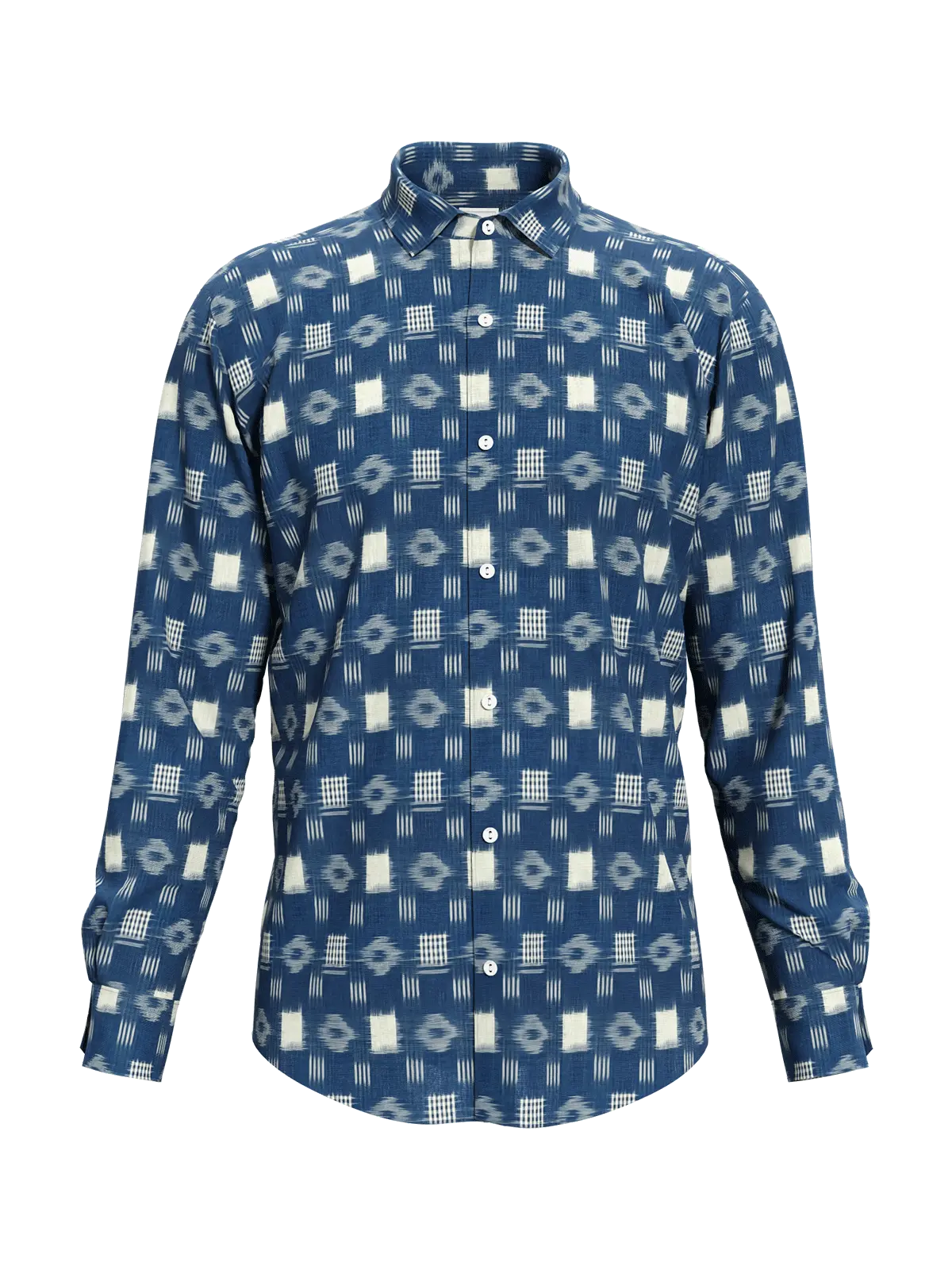 Double Ikat Men's Shirt