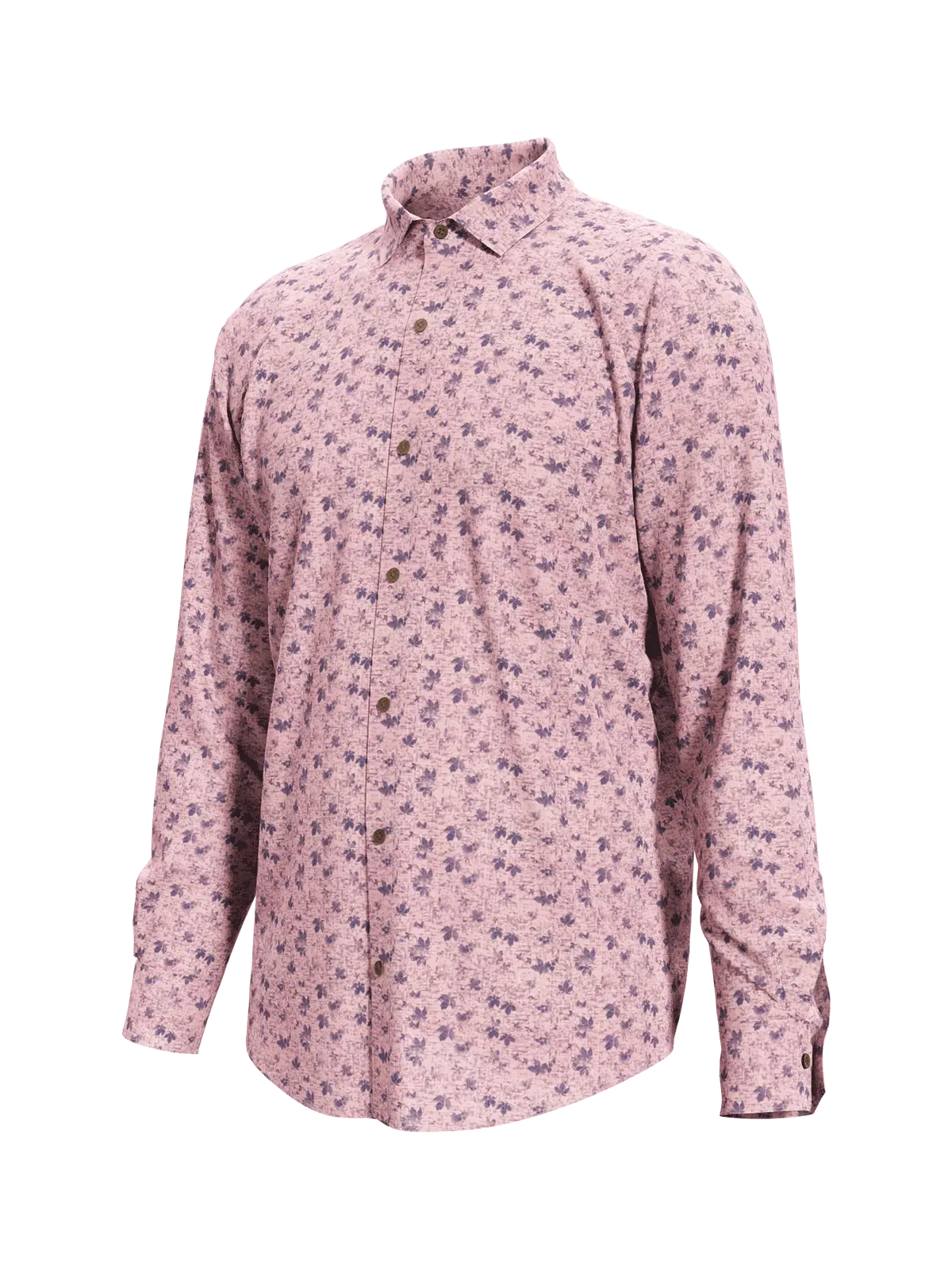 100 Cotton Pink Men Shirt