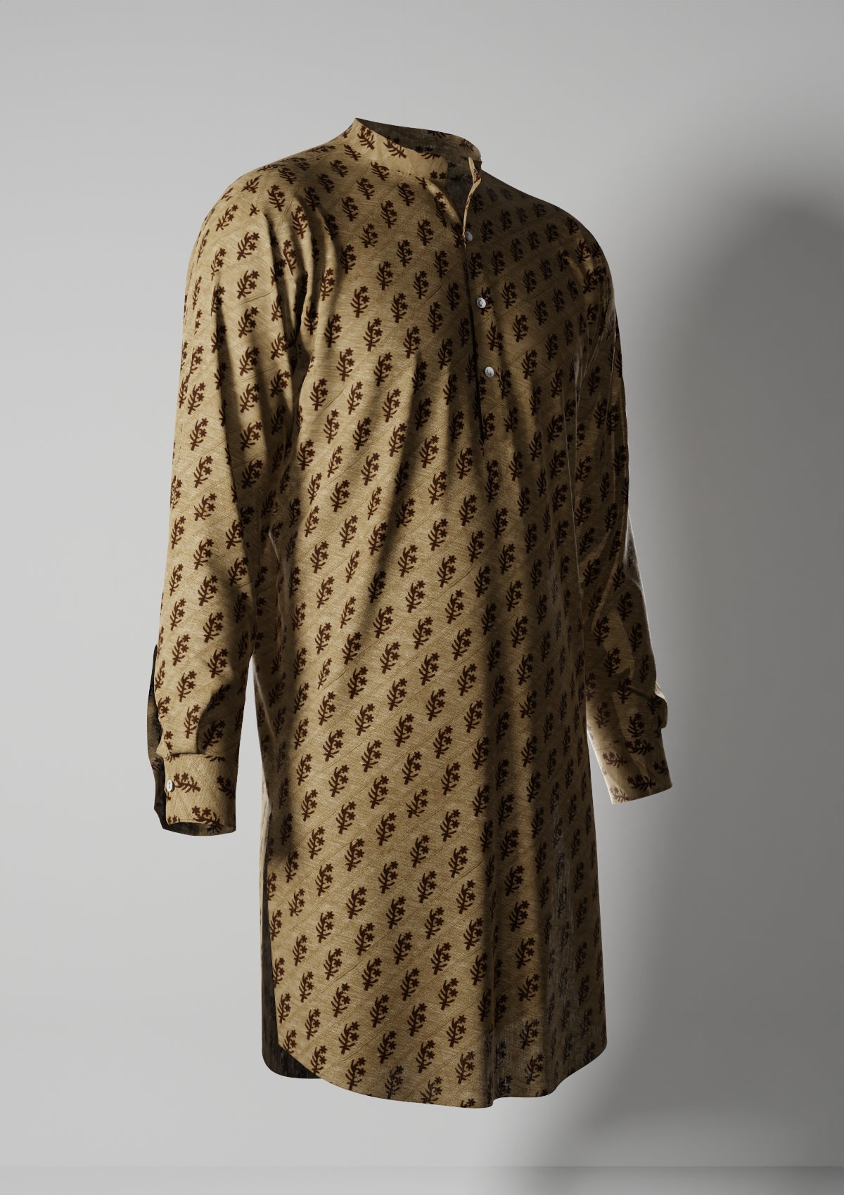 Cocoa Culture(Cotton Kurta)