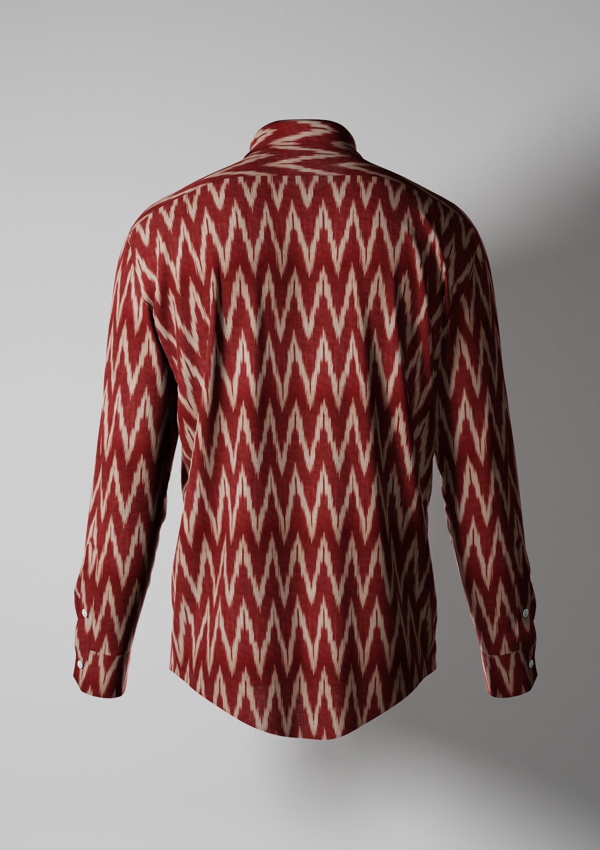 Timeless Charm(Cotton Ikat Shirt)