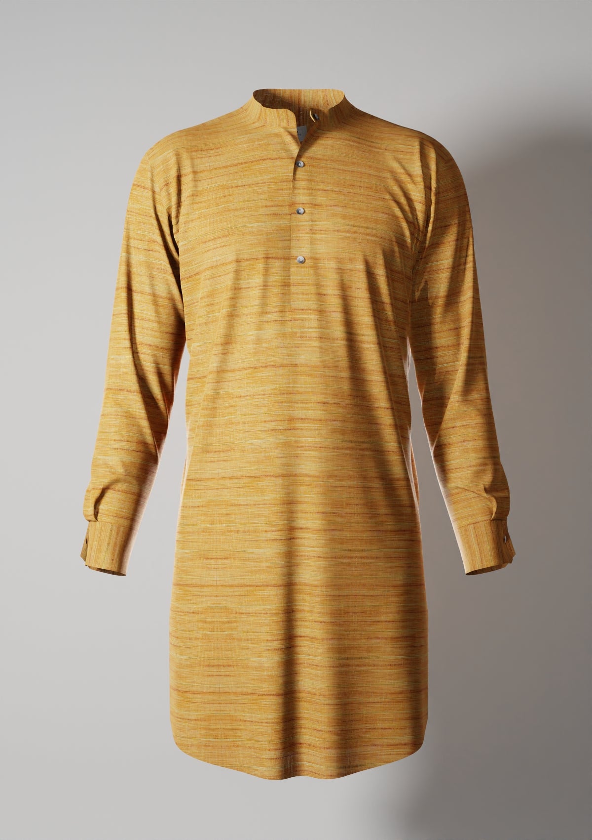 Whispers Of Weave(Cotton-Polyster Kurta)