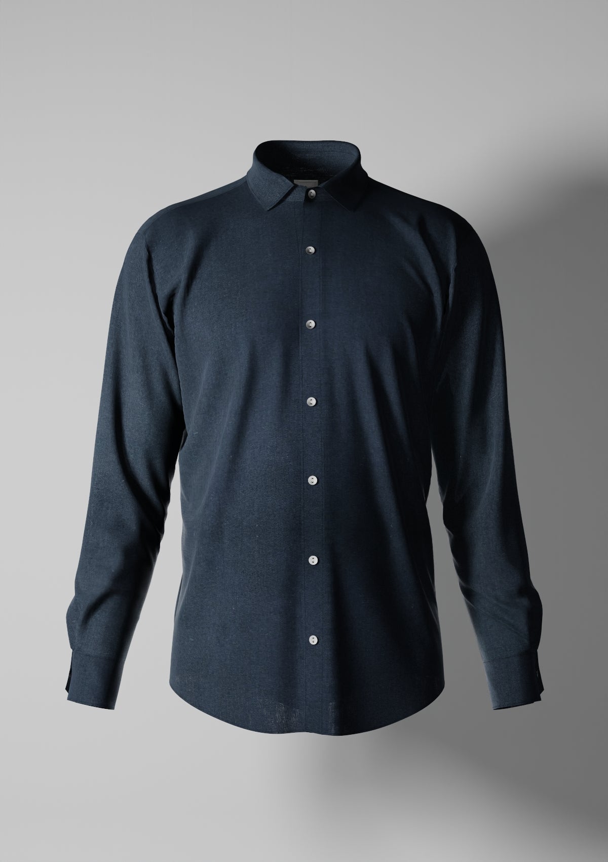 Noir Elegance(Giza Cotton Shirt)